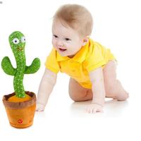Cactus Électrique Chantant et Dansant en Peluche Douce et Amusante – Offre Spéciale