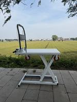Chariot élévateur électrique portable 2026, transpalette autoporteur, gerbeur à batterie, plateforme de levage hydraulique pour camion