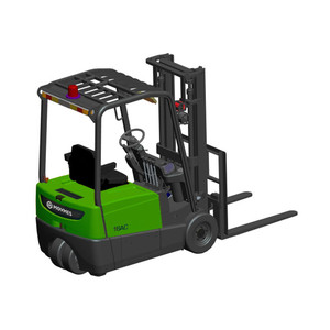 Moves 1.6ton /1.8ton/ 2ton קיבולת מקסימלית. גובה להרים 6 מ 'מעלית לשבת מלגזה עם שלושה גלגלים - Product Image 1