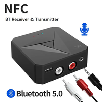 M21 3.5mm Aux Bluetooth Adaptateur 2-en-1 Portable NFC Bluetooth Audio Récepteur Émetteur
