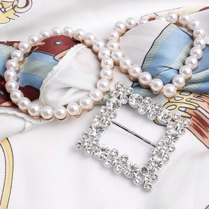 Bufanda de invitación de boda de diamantes de imitación redonda de alta calidad ZSY <span class=keywords><strong>para</strong></span> deslizadores de hebilla accesorios de hebillas de cinturón de lujo - Product Image 4