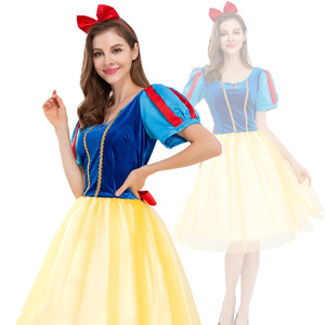 Disfraz de Princesa Blancanieves para Mujer Adulta, Disfraz de Cosplay para Halloween, Traje para Actuación en Fiestas - Product Image 5
