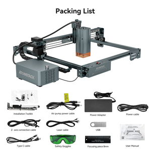 <span class=keywords><strong>ATOMSTACK</strong></span>, cortador de grabado láser de 40W, A40 <span class=keywords><strong>Pro</strong></span> V2, máquina de tallado de grabado láser de escritorio para el hogar de alta potencia para manualidades de madera DIY - Product Image 6
