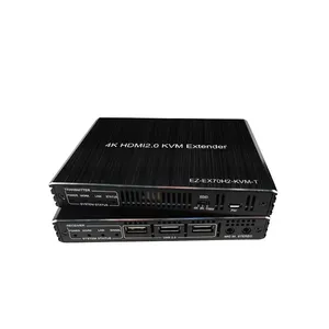 KVM एक्सटेंडर USB 2.0 सपोर्ट के साथ 4k@60 100M नेटवर्क एक्सटेंडर CEC POE HDR HDCP 2.2