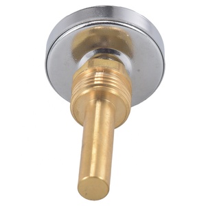 Universal Tipo Dial 60mm Stem 6mm Ajustável 1/2 NPT Medidor de Temperatura Thread WSS Água Bimetálico Termômetro - Product Image 3