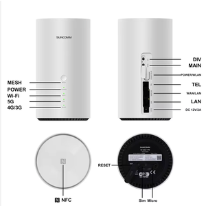 SDX75 5G CPE NR Sa NSA ผู้ให้บริการ BE7200การรวมตัว LTE CAT20ทั้งบ้าน WIFI 6 Mesh GATEWAY กลางแจ้ง CPE 5g - Product Image 6
