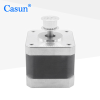 Moteur pas à pas hybride Nema 14 personnalisé 9,2 V 0,4 A 2 phases 1,8 degré 60 mN.m couple de maintien 35*35*20 mm Conforme ISO CE ROHS