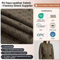 Accessoires vestimentaires en cuir synthétique gaufré tendance, écologiques, légers, à séchage rapide, en PU, personnalisables