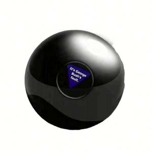 Juguete promocional Magic 8 Ball Llavero Custom Decision Maker Mystic Answer Ball Mini Prophecy Ball Llavero - Product Image 5