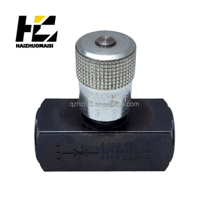Válvula de Aguja Hidráulica Parker 9N600S, 350 bar, 30 L/min, 3/8 NPT, Control de Flujo Manual Bidireccional, Compatible con la Serie Parker 9N - Product Image 1