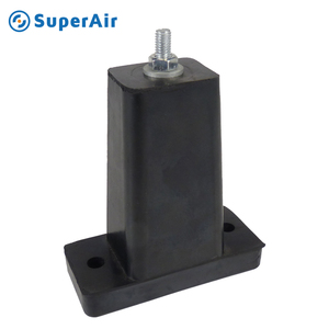 Amortisseur de vibrations en caoutchouc néoprène STG pour climatisation HVAC, connecteur isolateur de vibrations, amortisseur de chocs, fabriqué en Chine - Product Image 5