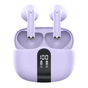 หูฟังไร้สายแบบกึ่งอินเอียร์ AGENTUNR รุ่นปี 2026 BT6.0 ENC IPX4 กันน้ำ เสียงสเตอริโอ Hi-Fi เบสหนัก พร้อมหน้าจอแสดงผลแบตเตอรี่แบบดิจิตอล ชิปเซ็ต JL - Product Image 4