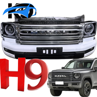 Pare-chocs d'occasion avec feux de brouillard LED et phares 2803108XKV86A 2803100XKV86A, partie avant pour Haval H9 2024 2025