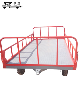 Remorque de transport de fret aéroportuaire Remorque porte-bagages - Product Image 5
