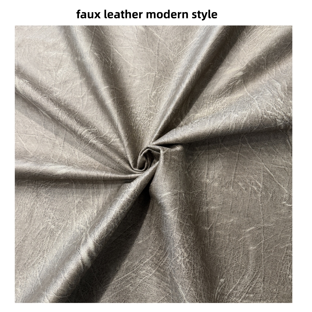Faux Leatherfabric Synthetic Leather Artificial Pu Suede Leather Upholstery Fabric for Sofa