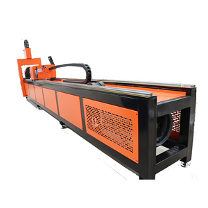 Fiber Simple Laser Metal Tube Cutting Machine Stainless <b>Copper</b> <b>Sheet</b> High Efficiency 1500W Speed Tube Laser Cutting Machine - Product Image 1
