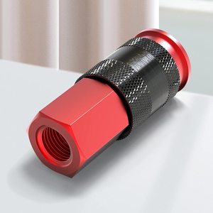 Red Aluminum Lug Nuts 12mm Hex Black Knurled Ring For Wheel Tire Accessories - Product Image 2