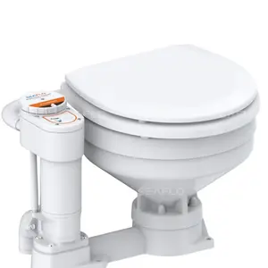 SEAFLO Smart Type 12V Marine Toilet Caravan Toilet Used In Marine Boat Yacht