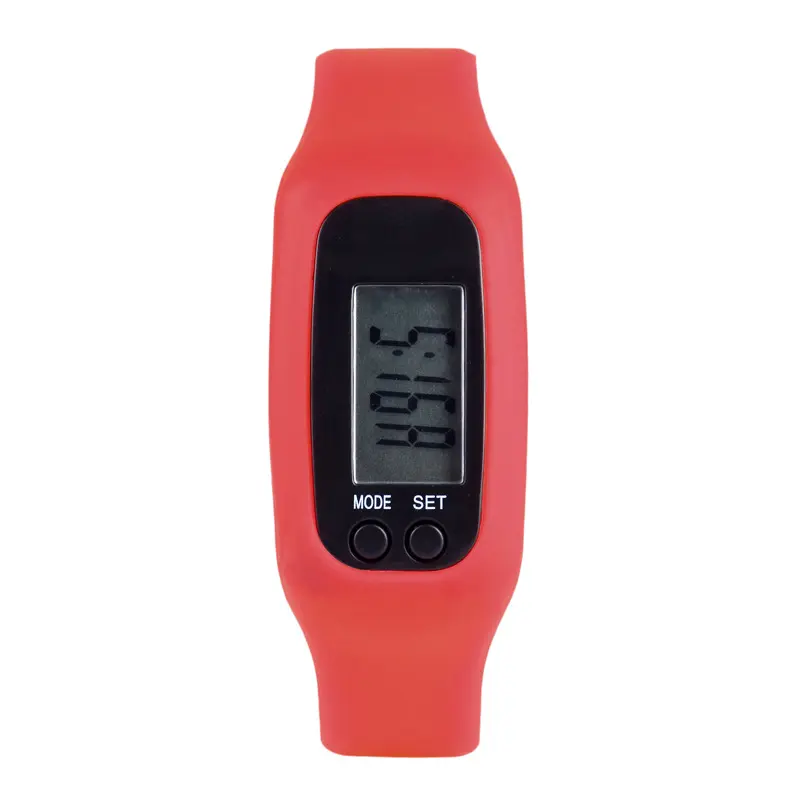 wholesale fashion wrist pedometer watch activity tracker silicone sport wrist calories watch step coutier podometre