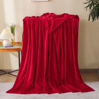 Großhandel Günstige Mehrfarbige Flanell Fleece Decke für Winter Helle Farbe Alle Größe 120*200 200*230 Decke