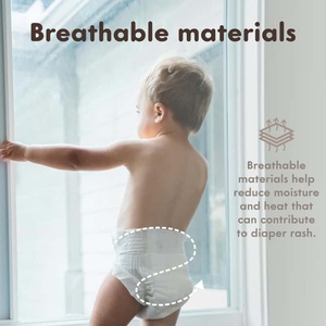 Pañales para Bebé Baratos en Oferta, Pañales Desechables al por Mayor con Cintura Elástica, Protección Contra Fugas, Súper Absorción - Product Image 3