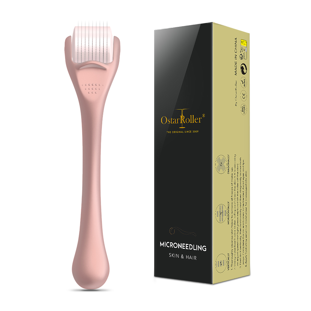 TUV сертифицированный под заказ пищевой класс улучшает кожу тонкий титановый мезо микро игла Дерма ролик 540 дисков игла