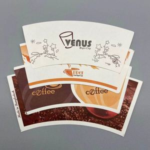 Vaso de Papel Desechable 100% Biodegradable para Café, con Recubrimiento de PE Simple, Impresión Blanca, para Alimentos, Snacks, Fideos y Ensaladas - Product Image 3