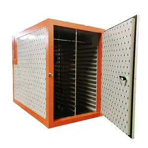 Máquina de secagem automática completa com bomba de calor para gengibre, secador de frutas preservadas e circulação de ar aquecido