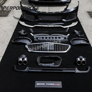W222 B900ชุดบอดี้สำหรับ <span class=keywords><strong>S</strong></span> Class <span class=keywords><strong>S500</strong></span> S550 S600 Restyling To B900กันชนรถยนต์วัสดุ PP 2014 ~ 2020ปี - Product Image 1