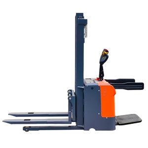 Gümrükleme satış taşınabilir istifleme kamyonu <span class=keywords><strong>forklift</strong></span> 2 ton 1.6 m 2 m tam elektrikli palet istifleyici üzerinde ayakta - Product Image 2