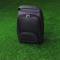 Sac de voyage pour chaussures de golf en cuir PU OEM, organiseur de chaussures de sport portable, étui de transport pour hommes et femmes, rangement compact pour chaussures de golf