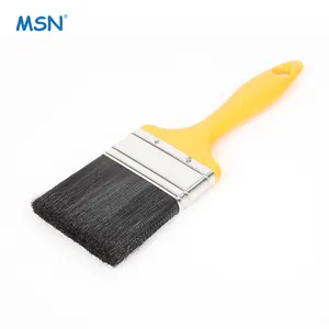 MSN 1205 중국 품질 전문 합성 필라멘트 플라스틱 손잡이와 금속 강철 페룰 페인트 브러시
