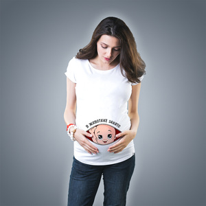 Women Summer Tees Pregnant Top Streetwear New Cute Pregnant Maternity <strong>Clothes</strong> Casual <strong>Pregnancy</strong> T ShirtsBaby Print <strong>Funny</strong> Pregnant