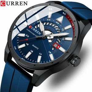 Reloj de Pulsera de Cuarzo Curren 8421 para Hombre, Nuevo Diseño de Negocios, de Lujo, a la Moda, Resistente al Agua con Indicador de Fecha, Relojes Deportivos para Hombre - Product Image 1
