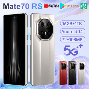 Nuevo superventas 5G tarjeta SIM Dual 16GB + 1TB memoria 108MP cámara trasera Mate 70 RS Smartphone pantalla HD Deca Core compatible con CDMA LTE - Product Image 6
