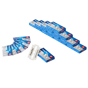 Großhandel Professional Super Edelstahl Rasierklinge Double Edge <span class=keywords><strong>Safety</strong></span> <span class=keywords><strong>Razor</strong></span> Barbers Custom ized - Product Image 5