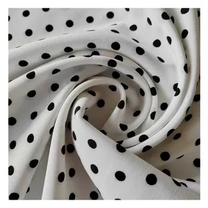 Support OEM/ODM Polyester Rayon Spandex Fabric Small Dot Printing Fabric African Print Fabric Sale