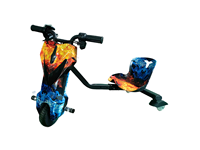 Scooter à trois roues à batterie électrique pour enfants Superhéros, 3 roues, en PU, pliable, hauteur du siège réglable, rotation à 360 degrés, pour enfants de 3 à 6 ans