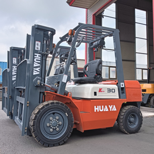 Famous Brands 3 Ton 3.5 Ton 4 Ton 5 Ton Forklift diesel Lift Height 3m-7m Sturdy Stacker Forklift Outdoor Use - Product Image 1