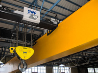Palans électriques à câble de type SWF avec moteur, capacité de 1 à 20 tonnes, capacité nominale de 5 tonnes, conception européenne pour usage industriel
