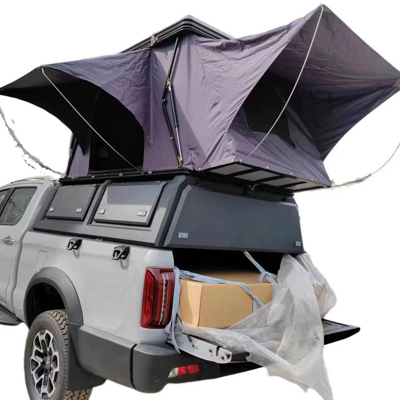 Sert kabuk alüminyum çatı üst tente çatı üst çadır katlanır taşınabilir çatı üst çadır pikap araba
