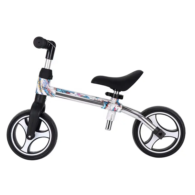 Bicicleta de equilibrio para niños, bicicleta de equilibrio para bebés de 8 pulgadas Sin pedal, marco de aleación de nuevo diseño, dos ruedas