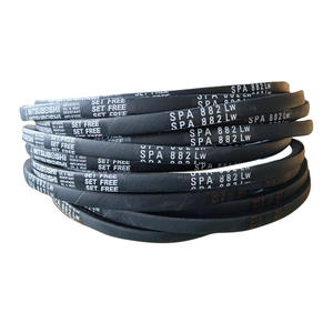 สายพานส่งกำลัง Mitsuboshi SPA1400 1000 V-Belt ผลิตจากผ้าแคนวาสผสมโพลีเอสเตอร์และยาง 100% สำหรับเครื่องอัดอากาศ  สามารถปรับแต่งได้ตามความต้องการของลูกค้า (OEM) สำหรับงานฟาร์ม - Product Image 1