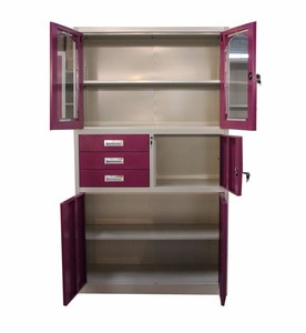 Đầy màu sắc mới thiết kế nội thất văn phòng ngăn kéo tủ hồ sơ kim loại lưu trữ tủ với kệ - Product Image 3