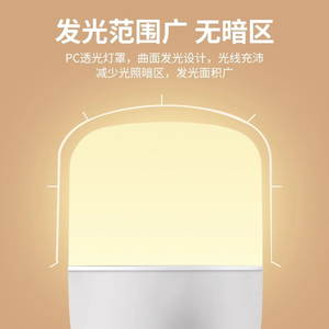 20W T80/T100/T115/T125/T135 LED Light <b>Bulb</b> E27 Base AC Supply Crystal Clear Multi-Color Temperature RoHS Certified Remote - Product Image 1