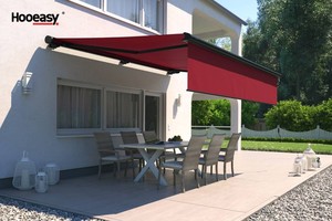 Mái Hiên Ngoài Trời Bằng Nhôm Sang Trọng Dùng Điện Kích Thước Tùy Chỉnh Mái Hiên Mái Hiên Vườn Kích Thước Lớn Có Thể Thu Gọn - Product Image 2