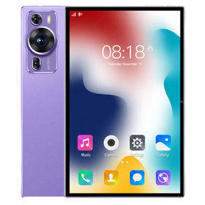 Tableta inteligente P60pro de 10.1 pulgadas con soporte para doble SIM y carcasa metálica, 16GB + 512GB, Android 16 - Product Image 1