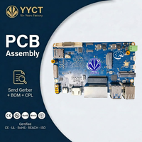 Layanan Manufaktur Perakitan PCB PCBA OEM, Pemrosesan Pesanan BOM Satu Atap, Papan Kontrol Kendaraan Cerdas, Android 64GB RAM