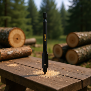 Broca para madera DeWalt con vástago hexagonal de 1/2 pulgada para perforar troncos - Product Image 3