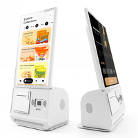 Kiosque de paiement automatique 15,6 pouces avec SDK, reconnaissance faciale, Android, machine de caisse tout-en-un pour restaurants, hôtels, magasins